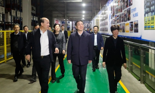 湖州市委书记陈浩莅临爱游戏全站app官方网站恒腾调研