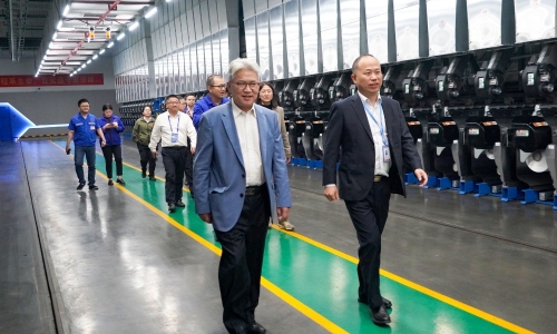 国家工信部节能与综合利用司司长黄利斌莅临爱游戏全站app官方网站恒超调研指导