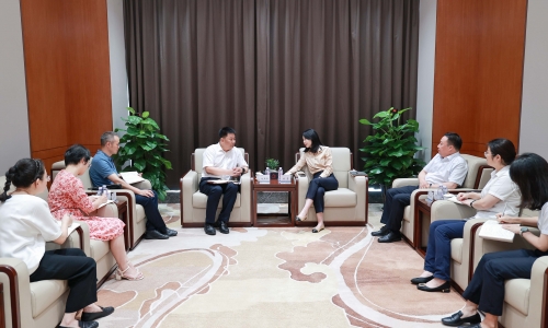 桐乡市委常委、市纪委书记、市监委主任赵亚锋莅临爱游戏全站app官方网站调研