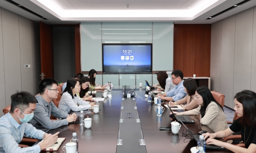 邮储银行总行公司部处长祁蕾莅临爱游戏全站app官方网站调研
