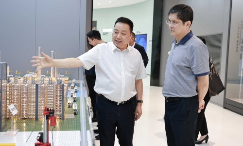 广西壮族自治区发展改革委党组成员、副主任莫前锋莅临爱游戏全站app官方网站调研