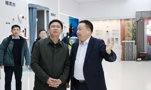 钦州市副市长徐科峰一行莅临爱游戏全站app官方网站考察