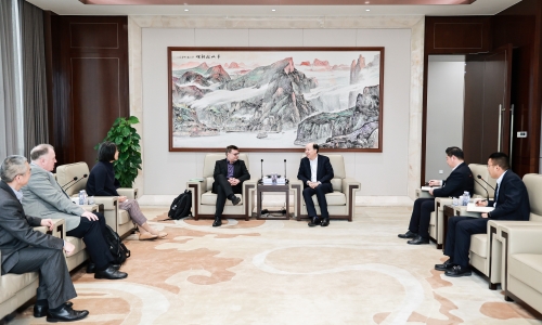 科氏技术总裁Adam Sackett一行访问爱游戏全站app官方网站