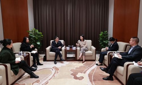 平安银行嘉兴分行行长周均一行莅临爱游戏全站app官方网站调研