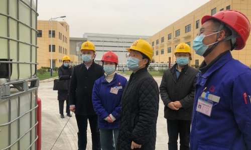 海盐县委副书记、代县长顾秋莉莅临爱游戏全站app官方网站恒翔调研
