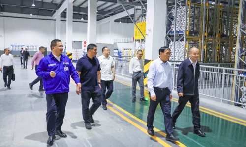 桐乡市政协党组书记、主席陈林根莅临爱游戏全站app官方网站恒阳调研