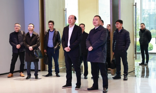 嘉兴市委常委、常务副市长颜海荣莅临爱游戏全站app官方网站调研